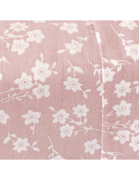 Juego de sábanas algodón percal Oniris malva Juego de sábanas algodón percal Oniris malva