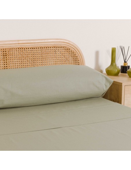 Juego de sábanas algodón lisas