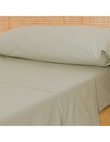 Juego de sábanas algodón lisas