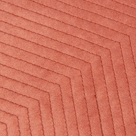 Cojín cuadrante New Hungria terciopelo liso 50x50 - funda + relleno