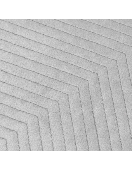 Cojín cuadrante New Hungria terciopelo liso 50x50 - funda + relleno