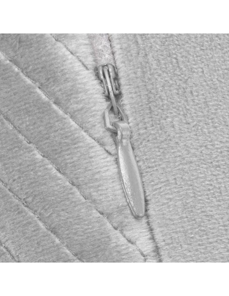 Cojín cuadrante New Hungria terciopelo liso 50x50 - funda + relleno