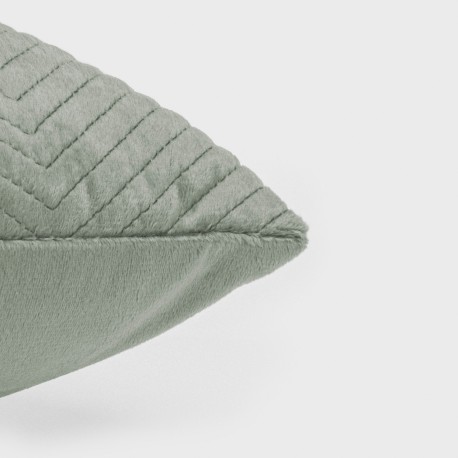 Cojín rectangular 30x50 New Hungria terciopelo liso - funda + relleno
