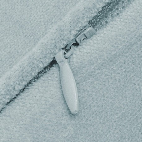 Cojín cuadrante terciopelo algodón liso - funda + relleno