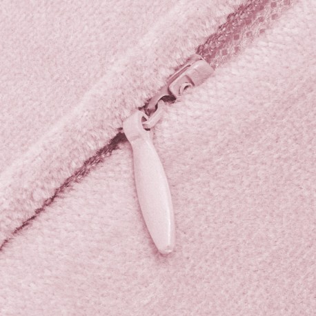 Cojín cuadrante terciopelo algodón liso - funda + relleno