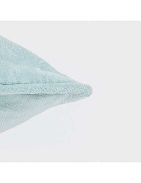 Cojín rectangular 30x50 terciopelo algodón liso - funda + relleno