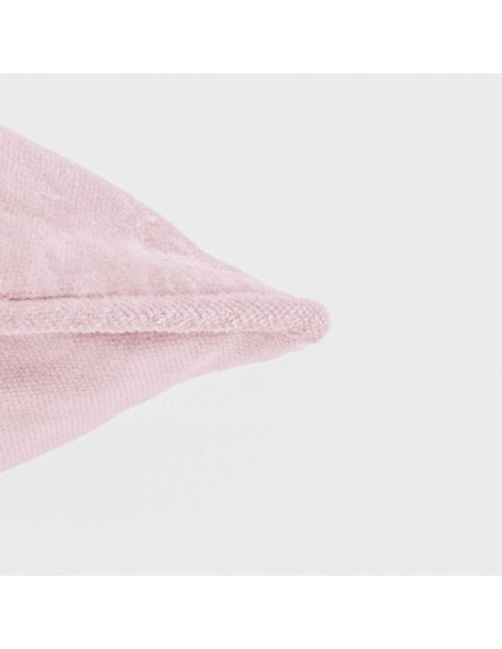 Cojín rectangular 30x50 terciopelo algodón liso - funda + relleno