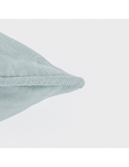 Cojín rectangular 30x50 terciopelo algodón liso - funda + relleno