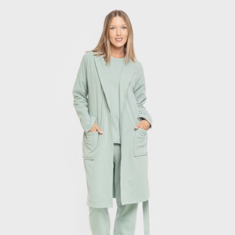 Bata canalé Raya ancha lisa