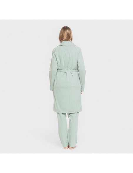 Bata canalé Raya ancha lisa