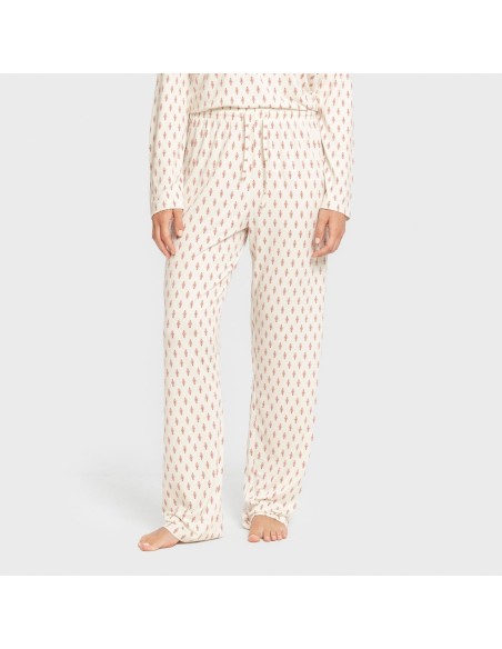 Pijama largo mujer soft Serbia malva rosa Pijama largo mujer soft Serbia malva rosa