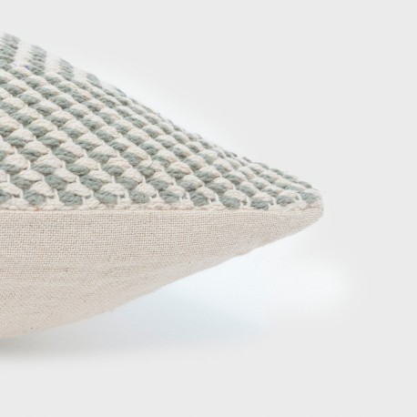 Cojín cuadrante algodón Danke 45x45 - funda + relleno