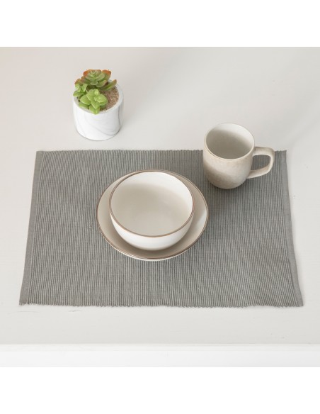 Mantel individual algodón liso