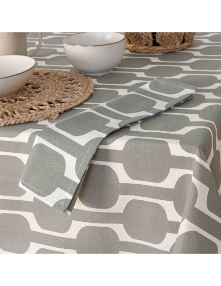 Set 4 servilletas Sunnies verde seco