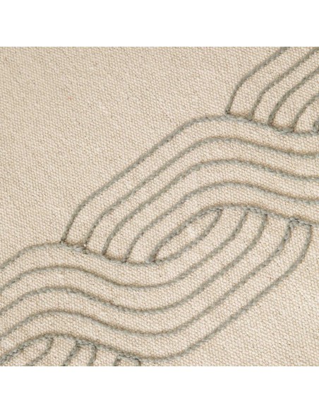 Alfombra algodón Verso verde seco