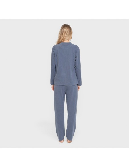 Pijama canalé Raya ancha lisa Pijama canalé Raya ancha lisa