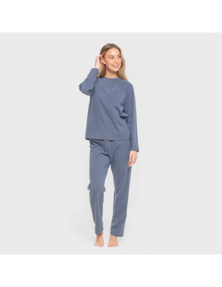 Pijama canalé Raya ancha lisa Pijama canalé Raya ancha lisa