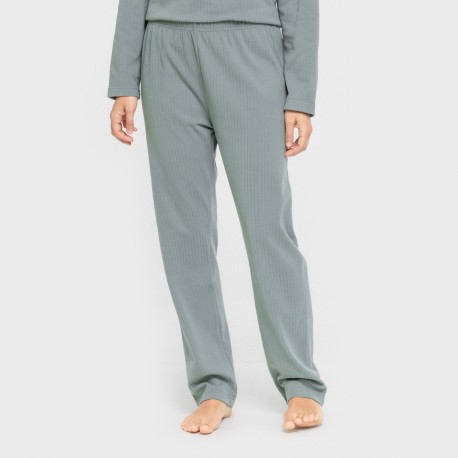 Pijama canalé Raya ancha lisa