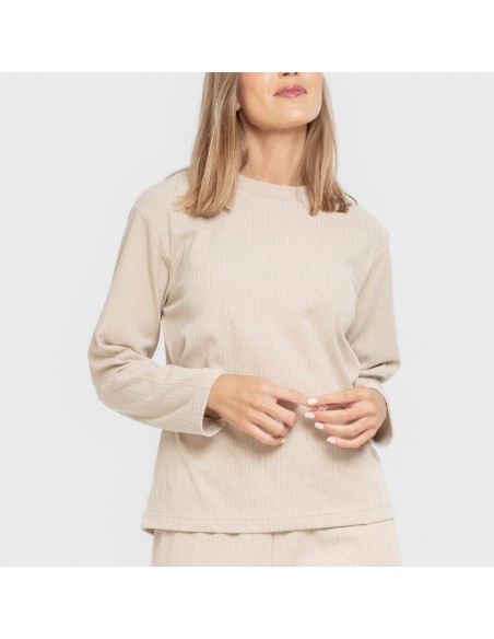 Pijama canalé Raya ancha lisa Pijama canalé Raya ancha lisa