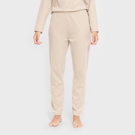 Pijama canalé Raya ancha lisa