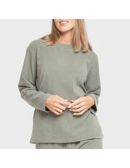 Pijama canalé Raya ancha lisa Pijama canalé Raya ancha lisa