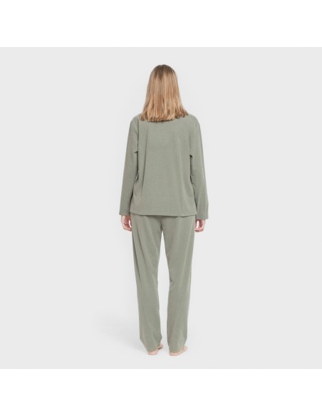 Pijama canalé Raya ancha lisa Pijama canalé Raya ancha lisa