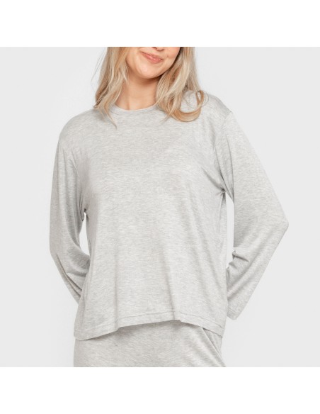 Pijama largo viscosa mujer Pijama largo viscosa mujer
