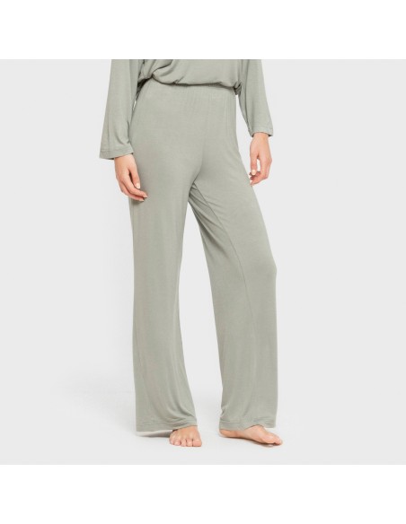 Pijama largo viscosa mujer Pijama largo viscosa mujer