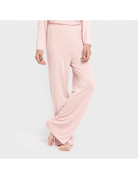Pijama largo viscosa mujer Pijama largo viscosa mujer