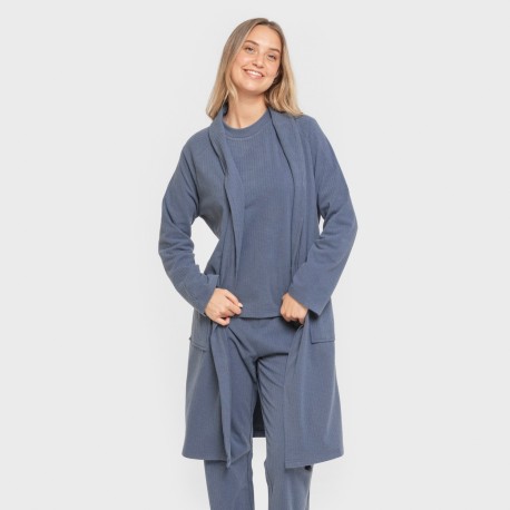 Bata canalé Raya ancha lisa