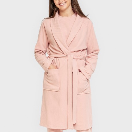 Bata canalé Raya ancha lisa