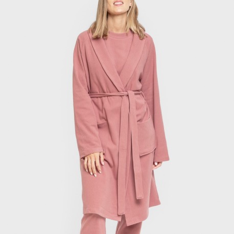 Bata canalé Raya ancha lisa