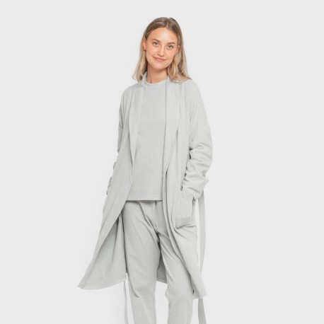 Bata canalé Raya ancha lisa