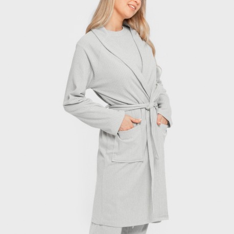 Bata canalé Raya ancha lisa