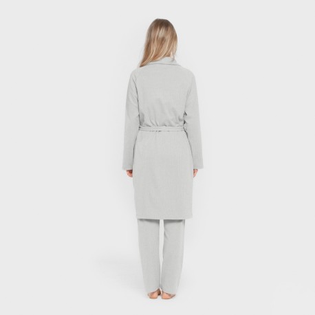 Bata canalé Raya ancha lisa