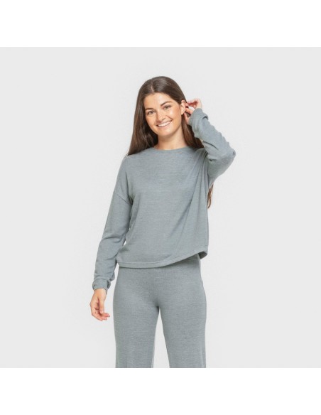 Pijama angorina liso Pijama angorina liso