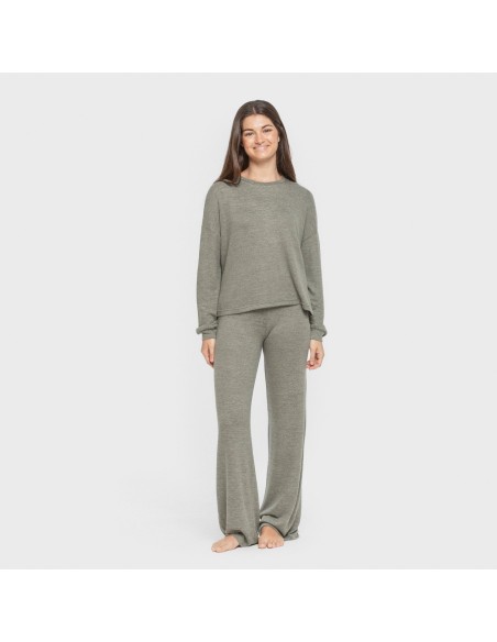 Pijama angorina liso Pijama angorina liso