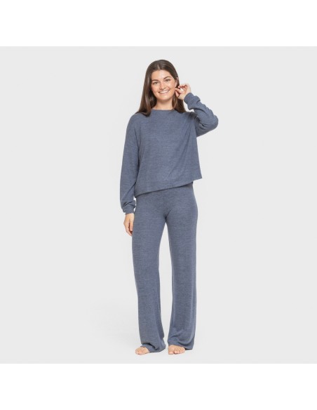 Pijama angorina liso Pijama angorina liso