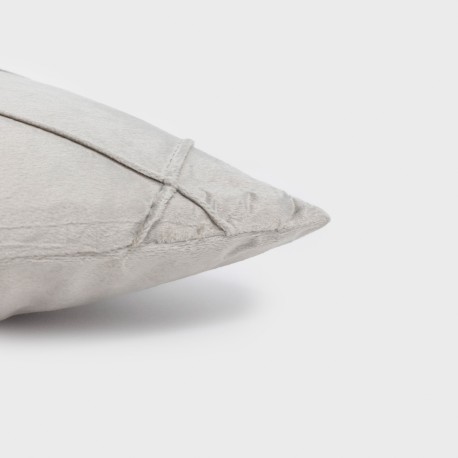 Cojín rectangular 30x50 New Rombo terciopelo liso - funda + relleno