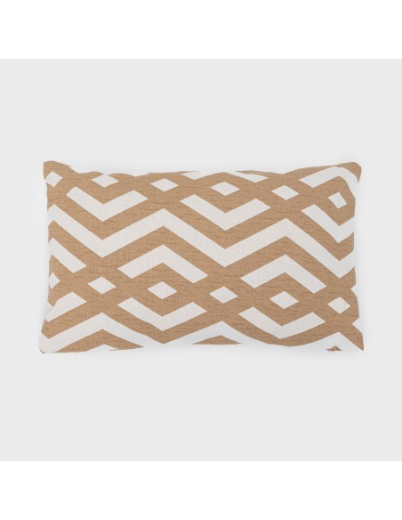 Cojín rectangular antimanchas 30x50  Nela liso - funda + relleno