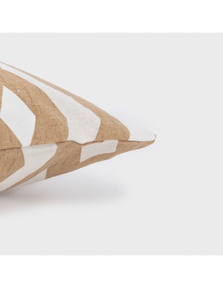 Cojín rectangular antimanchas 30x50  Nela liso - funda + relleno