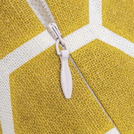 Cojín cuadrante antimanchas Nona lima 45x45 - funda + relleno