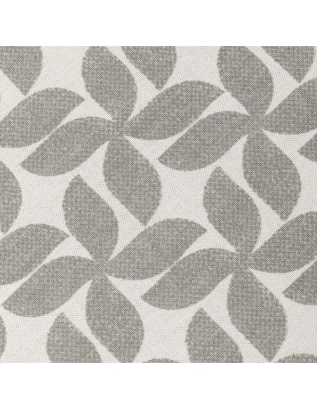 Cojín cuadrante antimanchas Keira gris 45x45 - funda + relleno