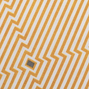 Cojín cuadrante antimanchas Summa ocre 45x45 - funda + relleno 2