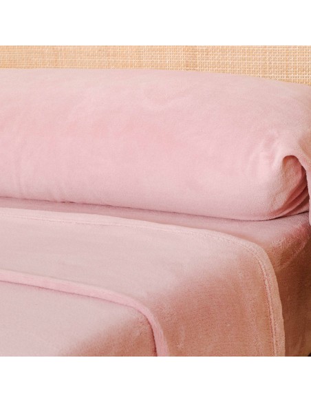 Juego de sábanas coralina lisas