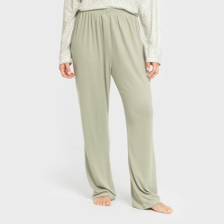 Pijama largo Secret mujer Veleta verde