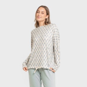 Pijama largo Secret mujer Orlando azul