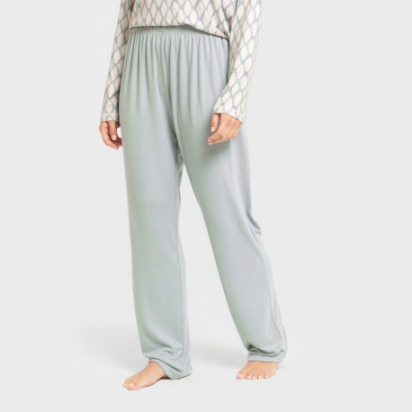 Pijama largo Secret mujer Orlando azul