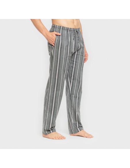 Pijama hombre franela Cronos verde Pijama hombre franela Cronos verde