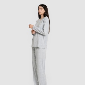 Pijama largo mujer soft Lolenda indigo 2